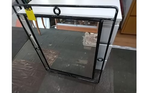 MIROIR FER FORGÉ RECT.