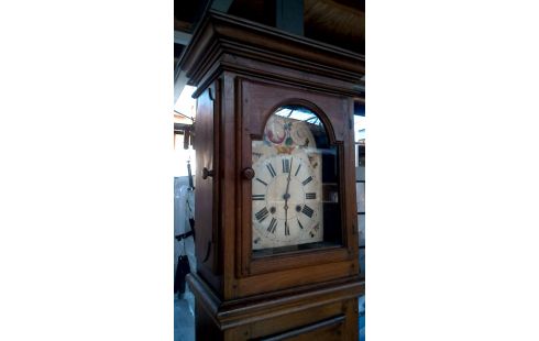 STANDUHR MASSIV EICHE ALT