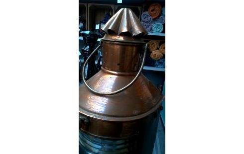 LAMPE, , BATEAU CUIVRE