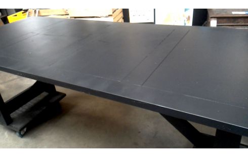 TABLE DE SALLE A MANGER NOIR, , BOIS