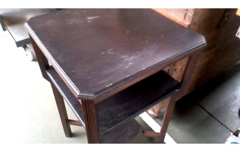 MESA AUXILIAR ART DECO OLMO