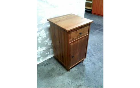 KOMMODE KLEIN HOLZ 1 SCHUBLADE 1 TÜR