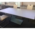 TABLE PLATEAU VERRE TREMPE 200X100