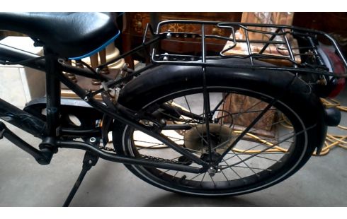 KINDERFAHRRAD SCHWARZ BLAU