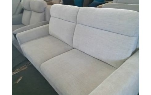 CANAPE CONVERTIBLE BUT TISSU GRIS 2P (GARANTI 1 AN)