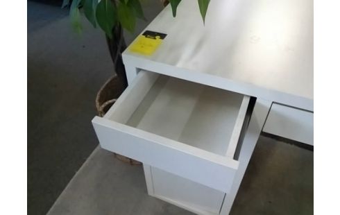 BUREAU MODERNE BLANC 1P 2T