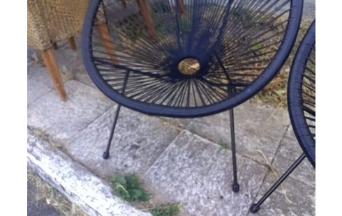 FAUTEUIL NOIR