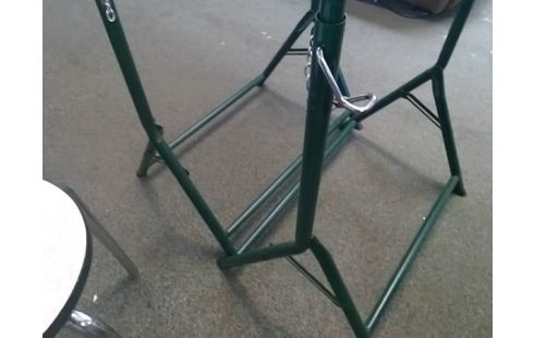PAIRE DE TRETEAUX FER VERT ARCHI VG
