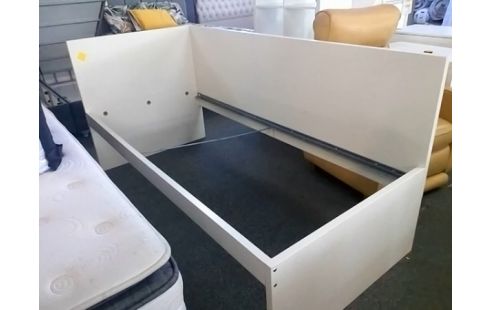 LIT BOIS BLANC 90X200 SANS SOMMIER