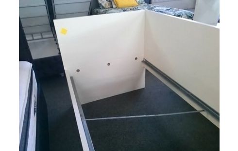 LIT BOIS BLANC 90X200 SANS SOMMIER