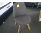 CHAISE TISSU GRIS