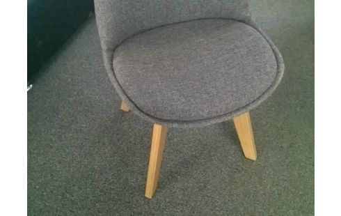 CHAISE TISSU GRIS