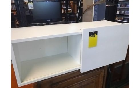 MEUBLE PM BLANC 1P COULISSANTE