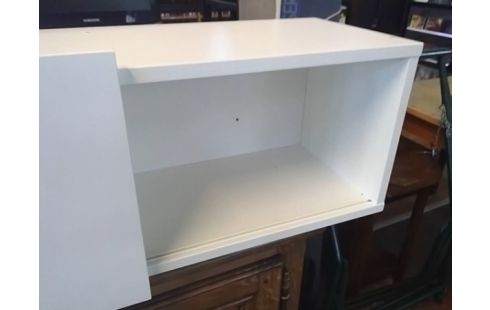MEUBLE PM BLANC 1P COULISSANTE
