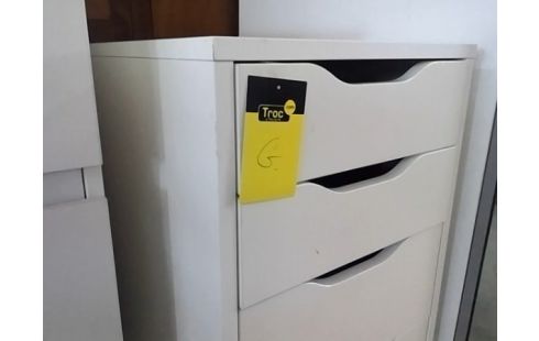 CAISSON BUREAU BLANC 5T
