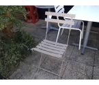 CHAISE METAL PLIANTE