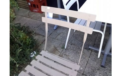 CHAISE METAL PLIANTE