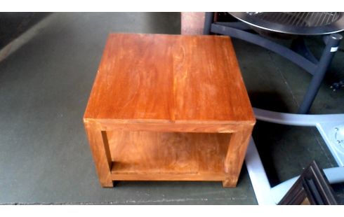 MESA TECA CUADRADO