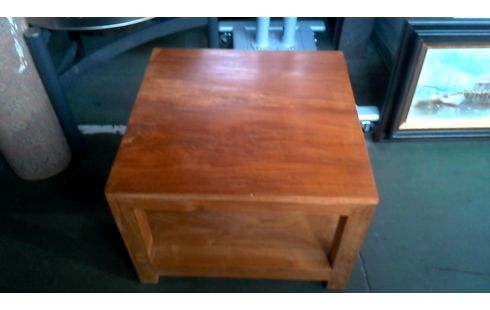 MESA TECA CUADRADO
