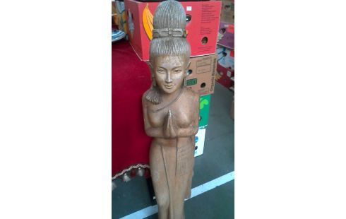 BEELD AZIATISCH VROUW HOUT SBIJWRK