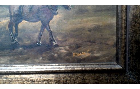 SCHILDERIJ PAARD MET