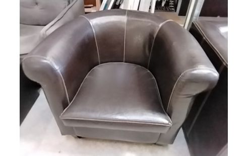 FAUTEUIL CLUB SIMILI CUIR