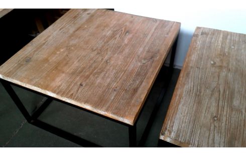 ANRICHTE 1 DAS STÜCK SCHWARZ METALL BLEIWEISS, , HOLZ
