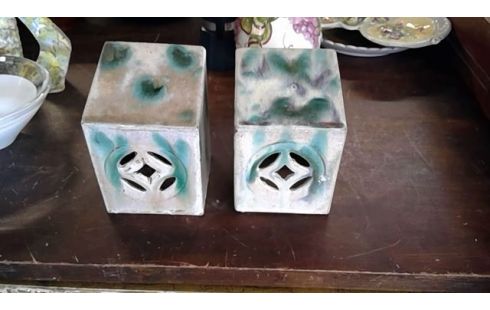 OREILLER DE FUMEUR D'  OPIUM  ASIE  L' UN