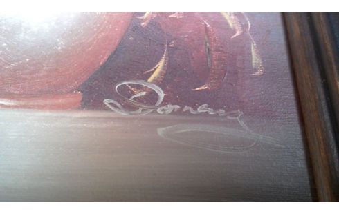 SCHILDERIJ BLOEMEN GESIGNEERD DOMBERG