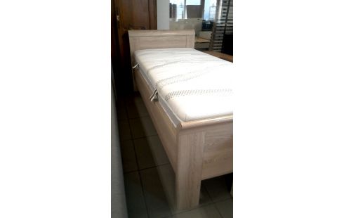 BETT 90X200 MET, , MATRATZE BLEIWEISS