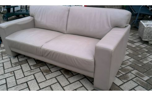 SESSEL 1 2 PLÄTZE KAFFEEFARBEN LEDER