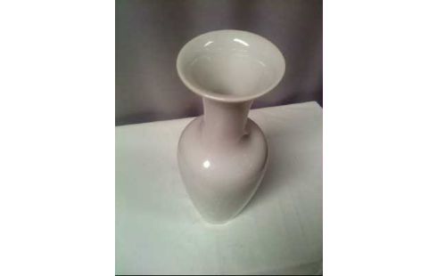 VASE <KPM> CHIN. ART WEIß HOCH