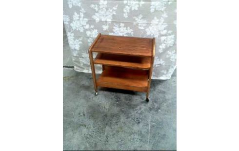 SERVIERWAGEN KLEIN HOLZ 3-EBENEN A.R.