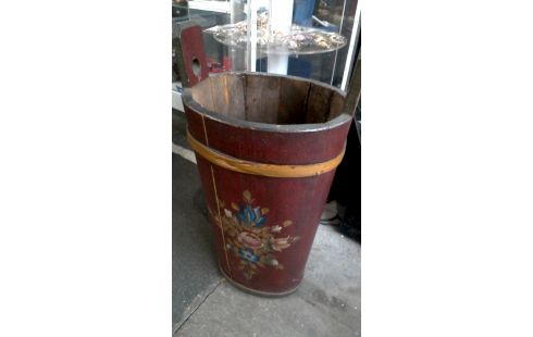PORTE PARAPLUIE, , BOIS BORDEAUX FLEUR