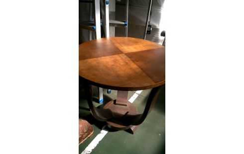BIJZETTAFEL ART DECO ROND