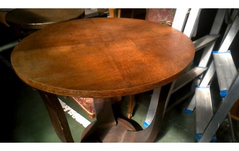 BIJZETTAFEL ART DECO ROND