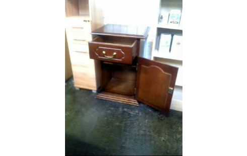 MEUBLE D'APPOINT, , BOIS FONCE