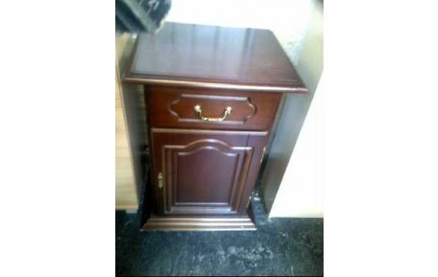 MEUBLE D'APPOINT, , BOIS FONCE