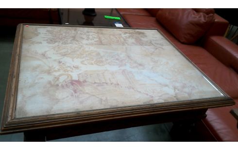 TABLE D'APPOINT STYLE HENRI II BISAUTE GLACE