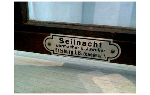 PENDELUHR <JUNGHANS> SEILNACHT HOLZ DUNKEL