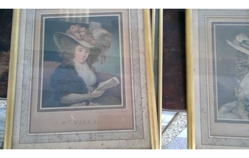GRAVURE ANCIENNE  ENCADREE