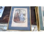 GRAVURE ANCIENNE  ENCADREE