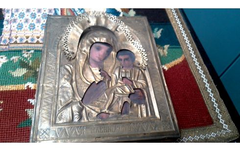 ICONO ANTIGUO, , MADERA COBRE