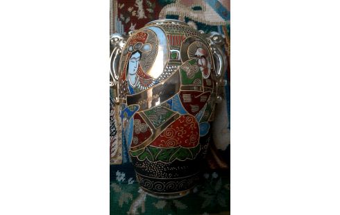 VASE SATSUMA JAPANISCH