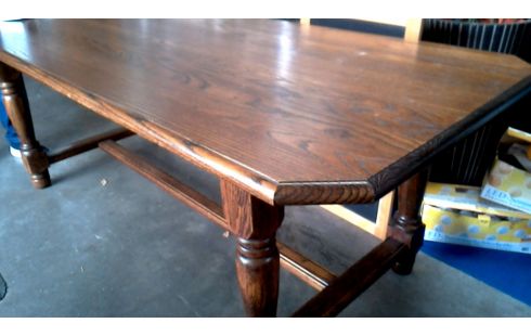 TAFEL EETKAMER MASSIEF EIK