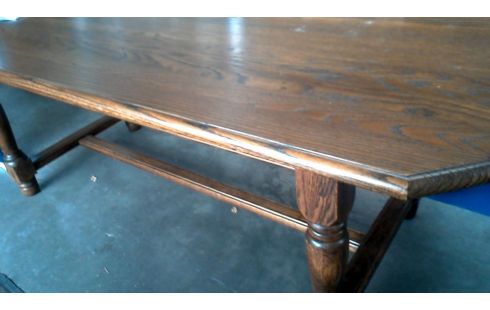 TAFEL EETKAMER MASSIEF EIK