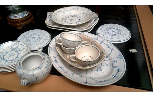 SERVIES BOCH WIT BLAUW KOPENHAGEN