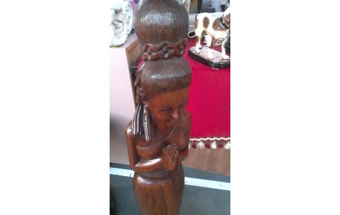 STATUE, , BOIS ASIATIQUE