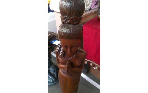 STATUE, , BOIS ASIATIQUE