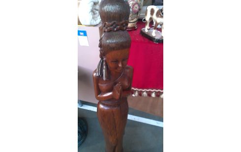 STATUE, , BOIS ASIATIQUE